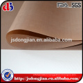 Tissu en fibre de verre en téflon blanc / noir / brun de haute qualité en gros